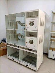 宠物店猫柜狗柜寄养柜 猫笼子繁育别墅中小大型